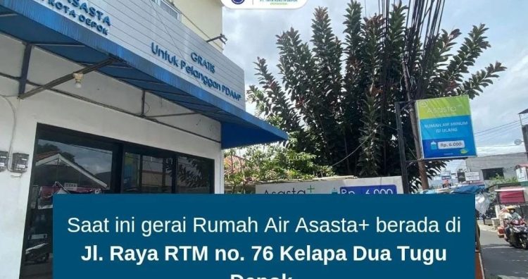 PT. Tirta Asasta Depok Berikan Air Minum Gratis, Ini Target Tahun 2023