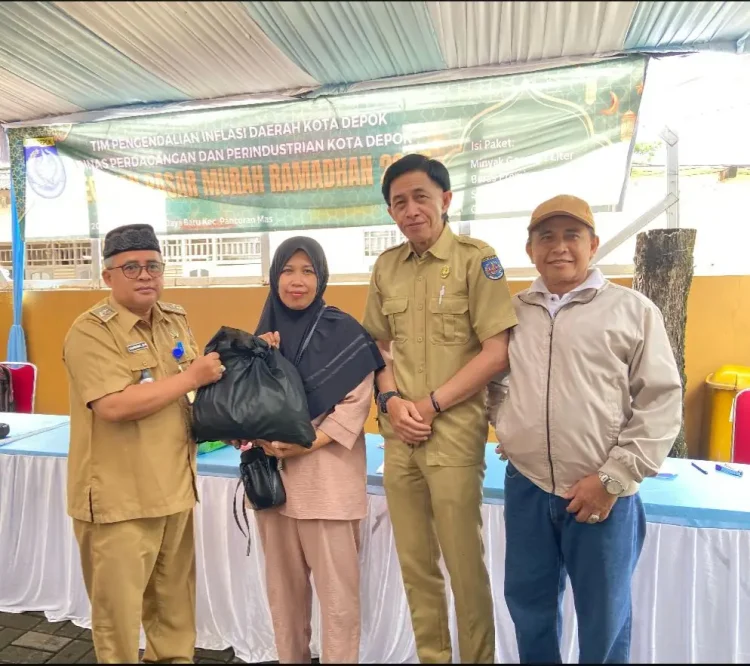 Pemkot Depok Bersama BAZNAS Gelar Pasar Murah Ramadan di 11 Kecamatan