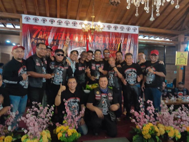 Motor Besar Indonesia Chapter Depok Gelar HUT ke-7 dan Pengukuhan Pengurus Baru