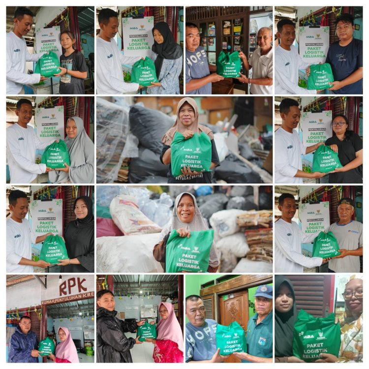 Bukti Nyata BAZNAS Bersama MBA Distribusikan Paket Logistik Untuk Masyarakat Rentan