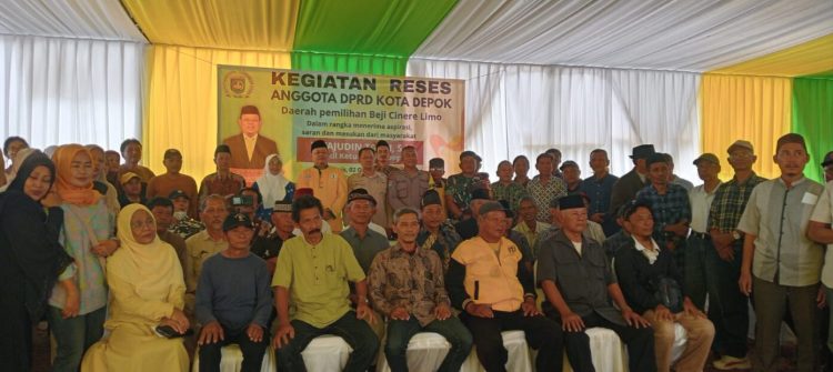 Wakil Ketua DPRD Depok H. Tajudin Tabri Gelar Reses di Gandul